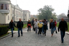 20.10.2017 Sárospatak - odchod z hradu